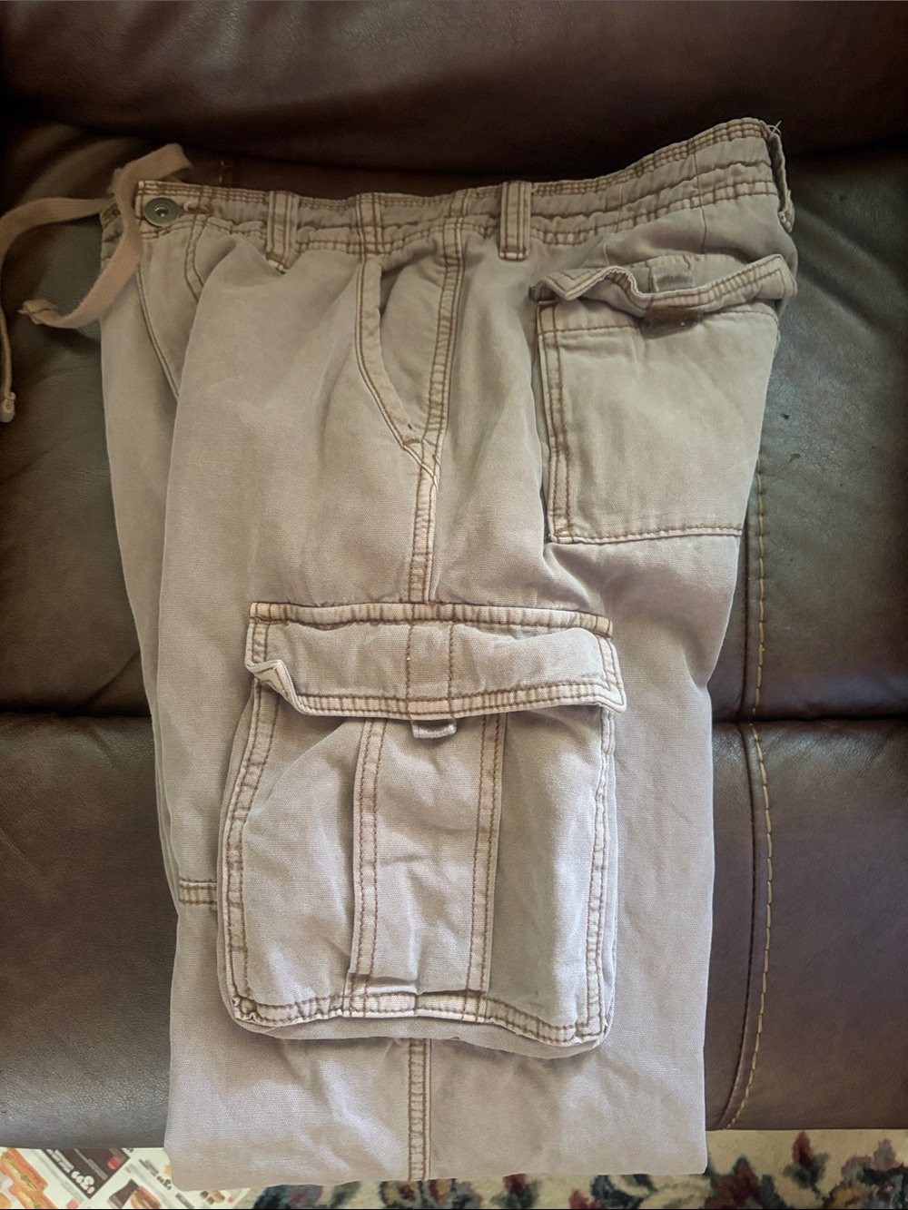 Aeropostale Men's Cargo Pants - Khaki/Tan - BRAND NEW